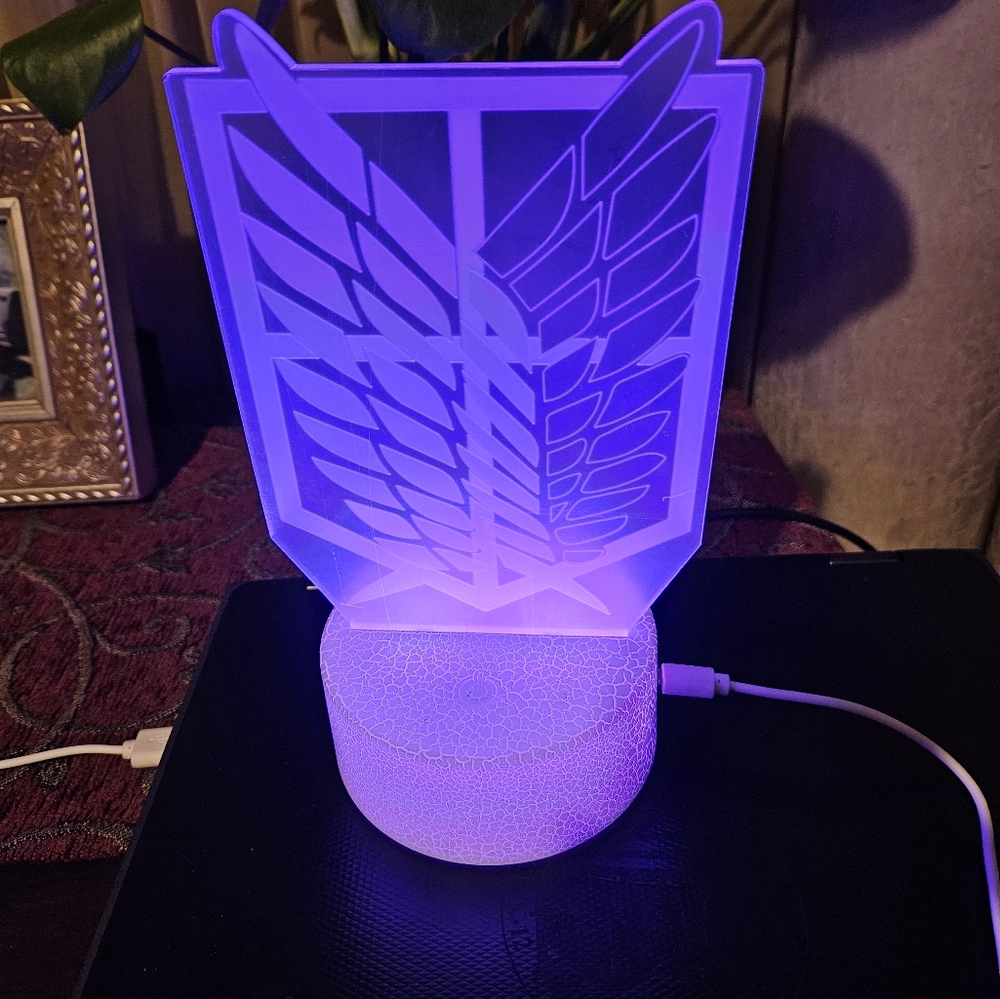 Color changing white lamp. Led like new